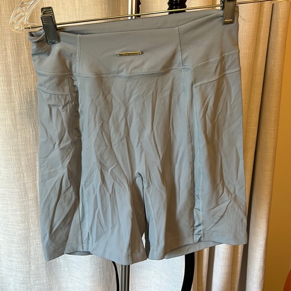 Whitney Simmons blue shorts - Picture 1 of 2